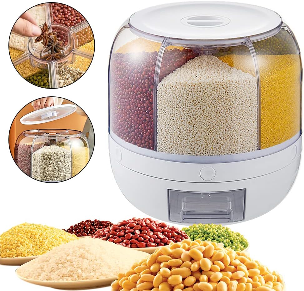 Dispensador de Alimentos Giratorio