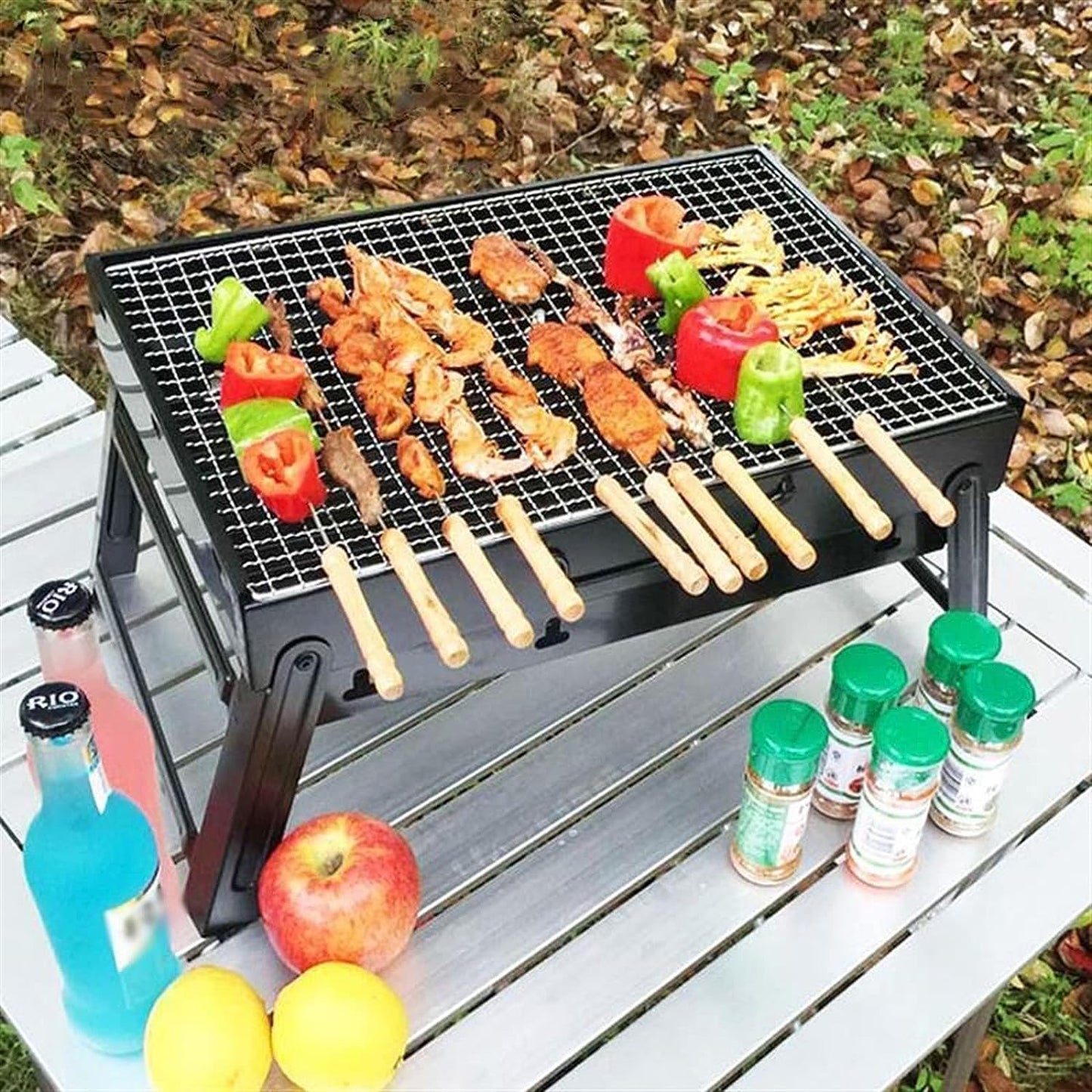 PARRILLA PARA VIAJES Y CAMPINGS