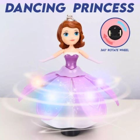 Muñeca bailarina con luces