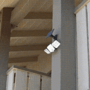 Luz Led Solar de 3 puntas con sensor Incluido