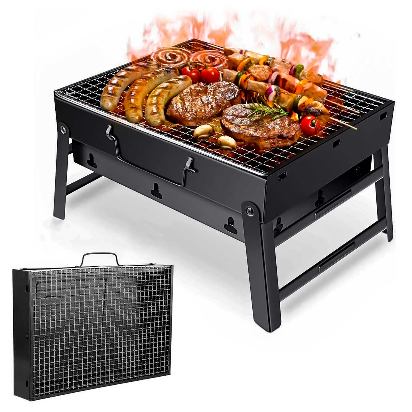 PARRILLA PARA VIAJES Y CAMPINGS