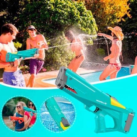 Pistola lanza agua - Automatic Shark™
