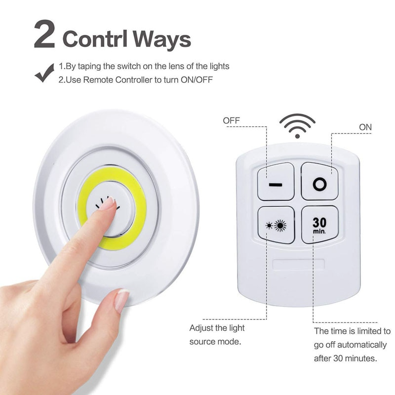 Luz LED De Alta Intensidad Con Control Remoto