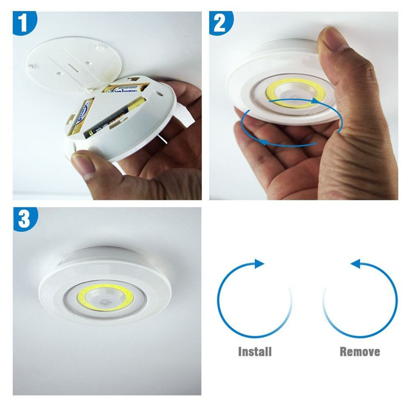 Luz LED De Alta Intensidad Con Control Remoto