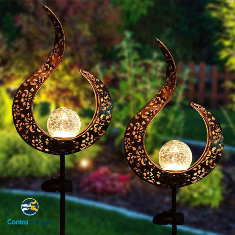 Flama De Luz Solar Para Decoración Del Hogar