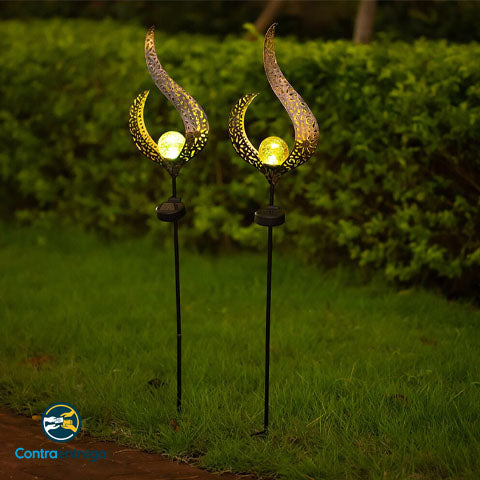 Flama De Luz Solar Para Decoración Del Hogar