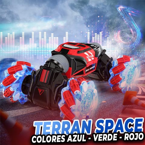 Auto Acrobático 4x4 Con Sensor De Gravedad - Super Terran Space 360°