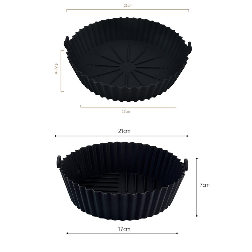 Pack de 3 y de 6 bandejas de Silicona para Freidora de Aire - AirShield