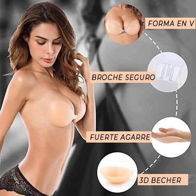 Sujetador Invisible Autoadhesivo - Talla Única