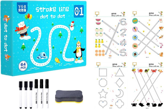 Libro Montessori - Creatividad, Caligrafia y Habilidades Motrices.