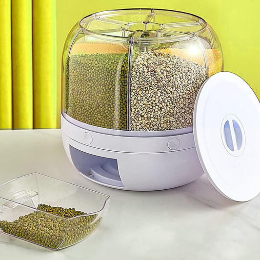 Dispensador de Alimentos Giratorio