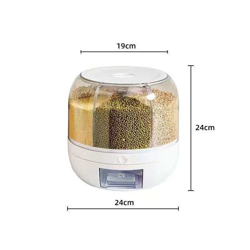 Dispensador de Alimentos Giratorio