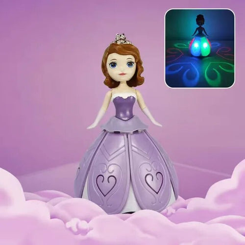 Muñeca bailarina con luces