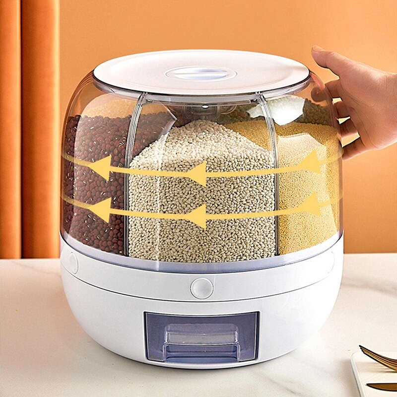 Dispensador de Alimentos Giratorio
