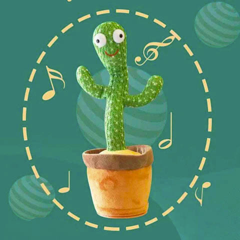 Cactus Bailarín Musical Repetidor De Palabras - Cactus Dance