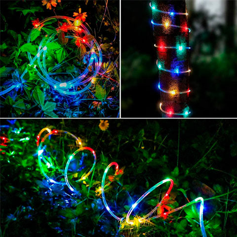 Manguera Luz Led Multicolor Y Luz Fría De 10 Metros