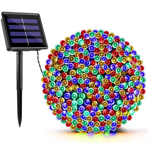 Luces Solares Navideñas - 300 Luces